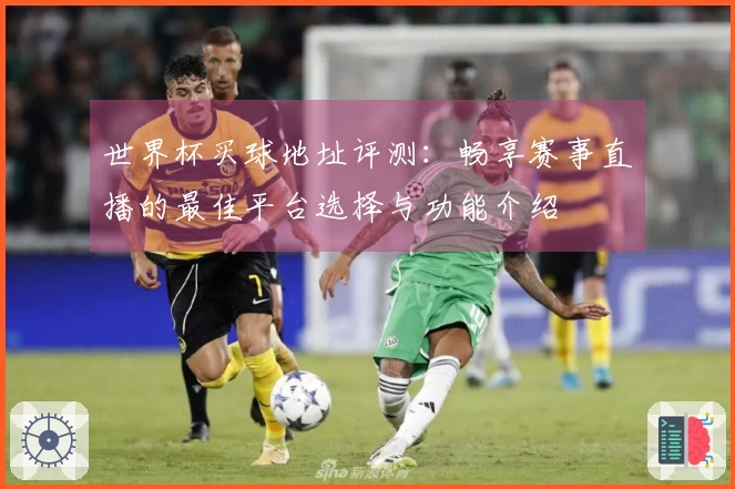 世界杯买球地址评测：畅享赛事直播的最佳平台选择与功能介绍