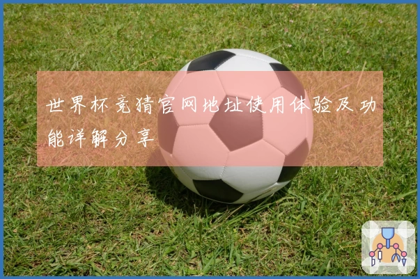 世界杯竞猜官网地址使用体验及功能详解分享