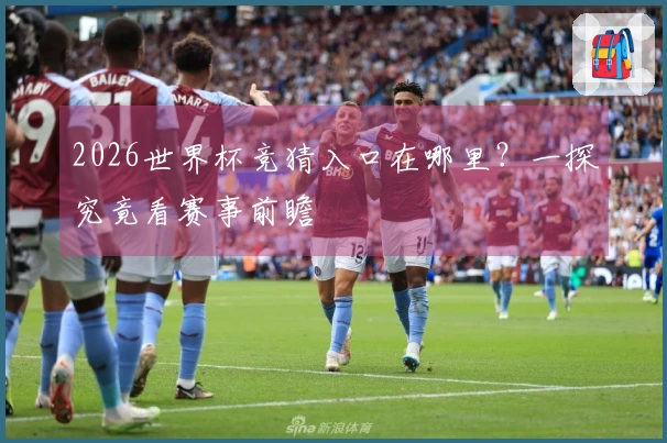 2026世界杯竞猜入口在哪里？一探究竟看赛事前瞻